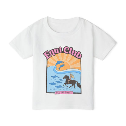 Equi Club "Horse girl summer" Toddler Tee