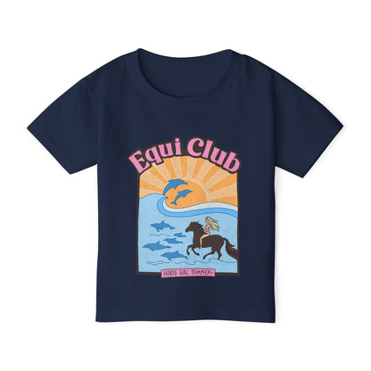 Equi Club "Horse girl summer" Toddler Tee