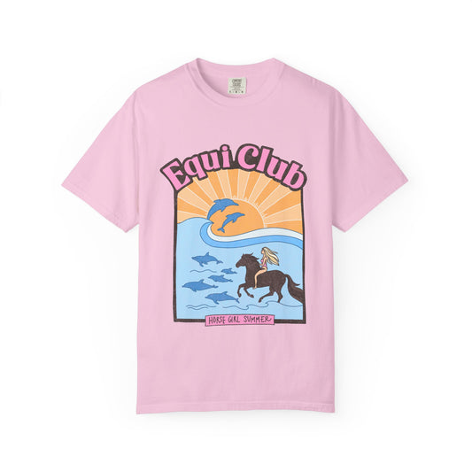 Equi Club "Horse Girl Summer" Tee (front print) - au