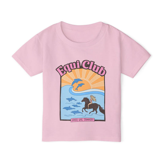 Equi Club "Horse girl summer" Toddler Tee