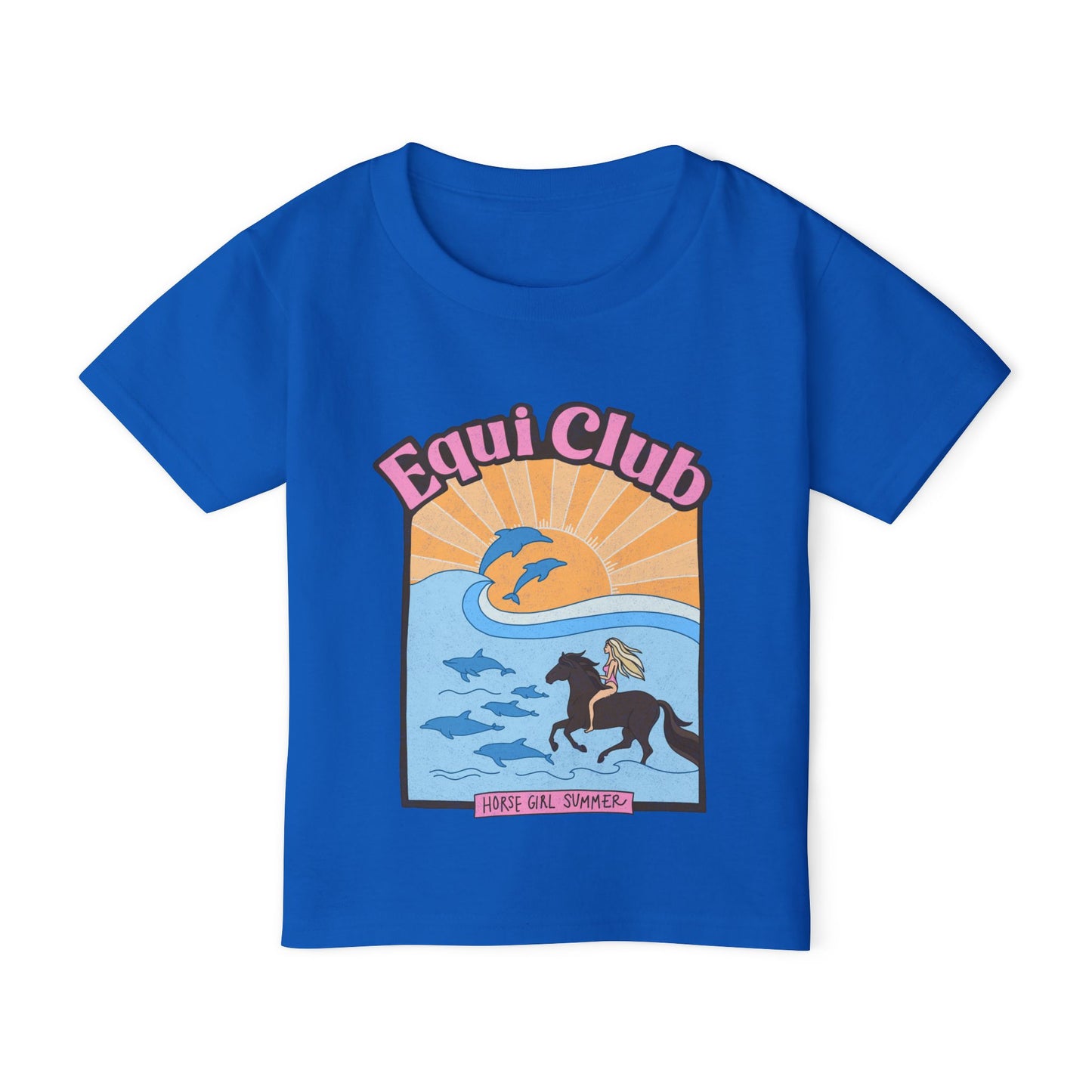 Equi Club "Horse girl summer" Toddler Tee