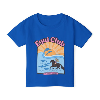 Equi Club "Horse girl summer" Toddler Tee