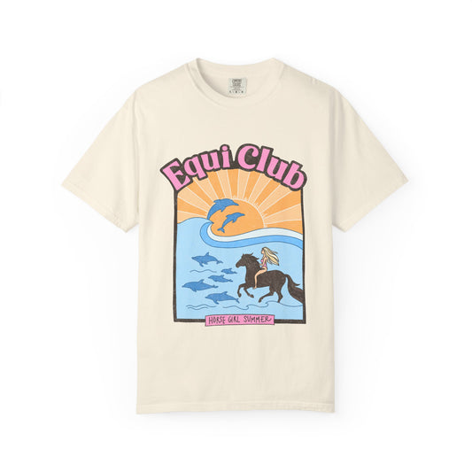 Equi Club "Horse Girl Summer" Tee (front print)
