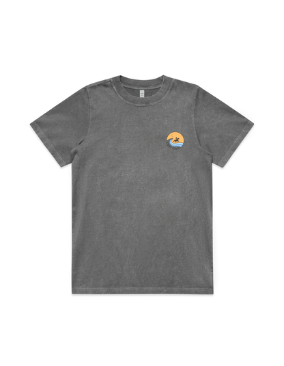 Equi Club "Golden hour" Heavy stone washed Tee Au