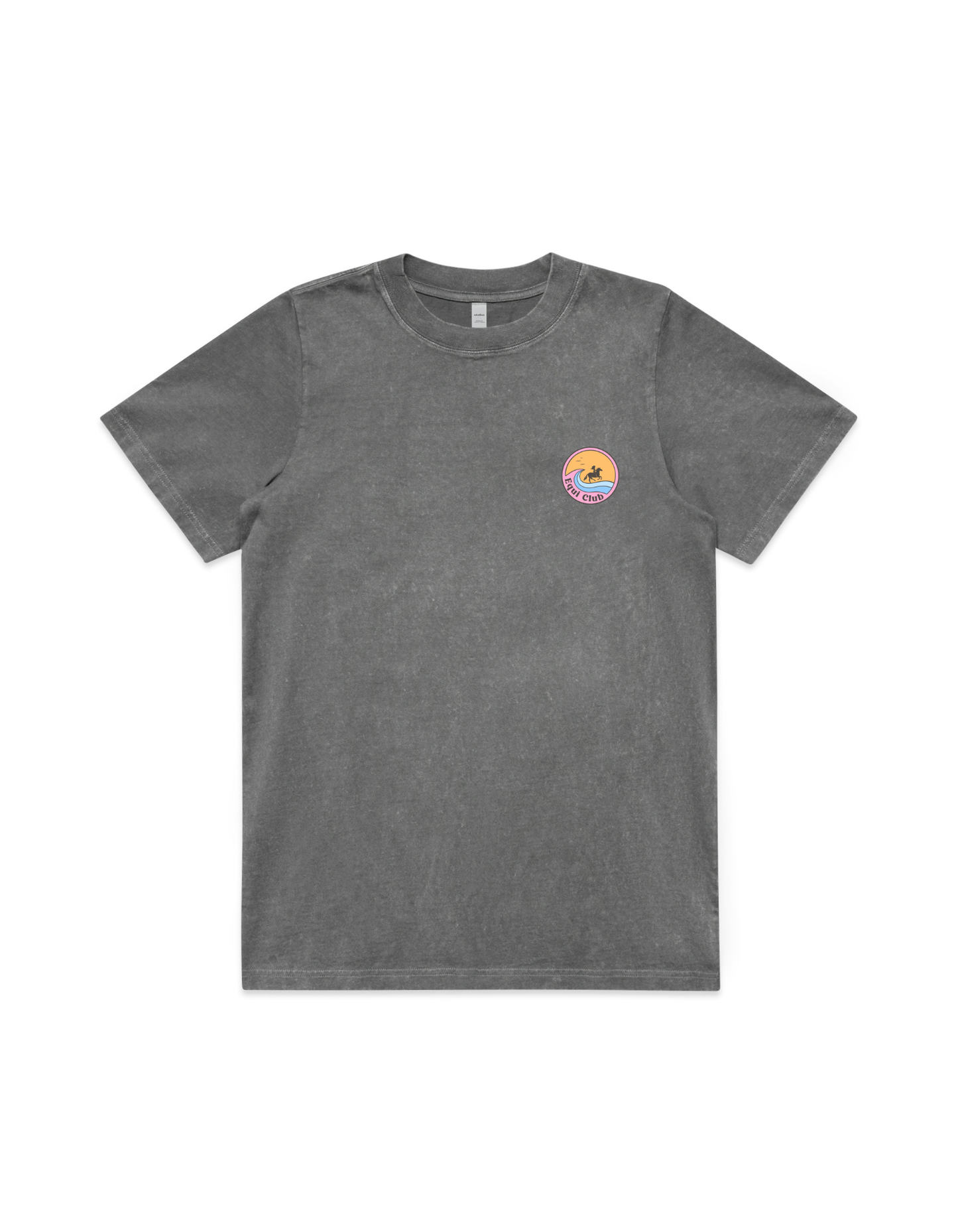 Equi Club "Horse girl summer" Heavy stone washed tee Au