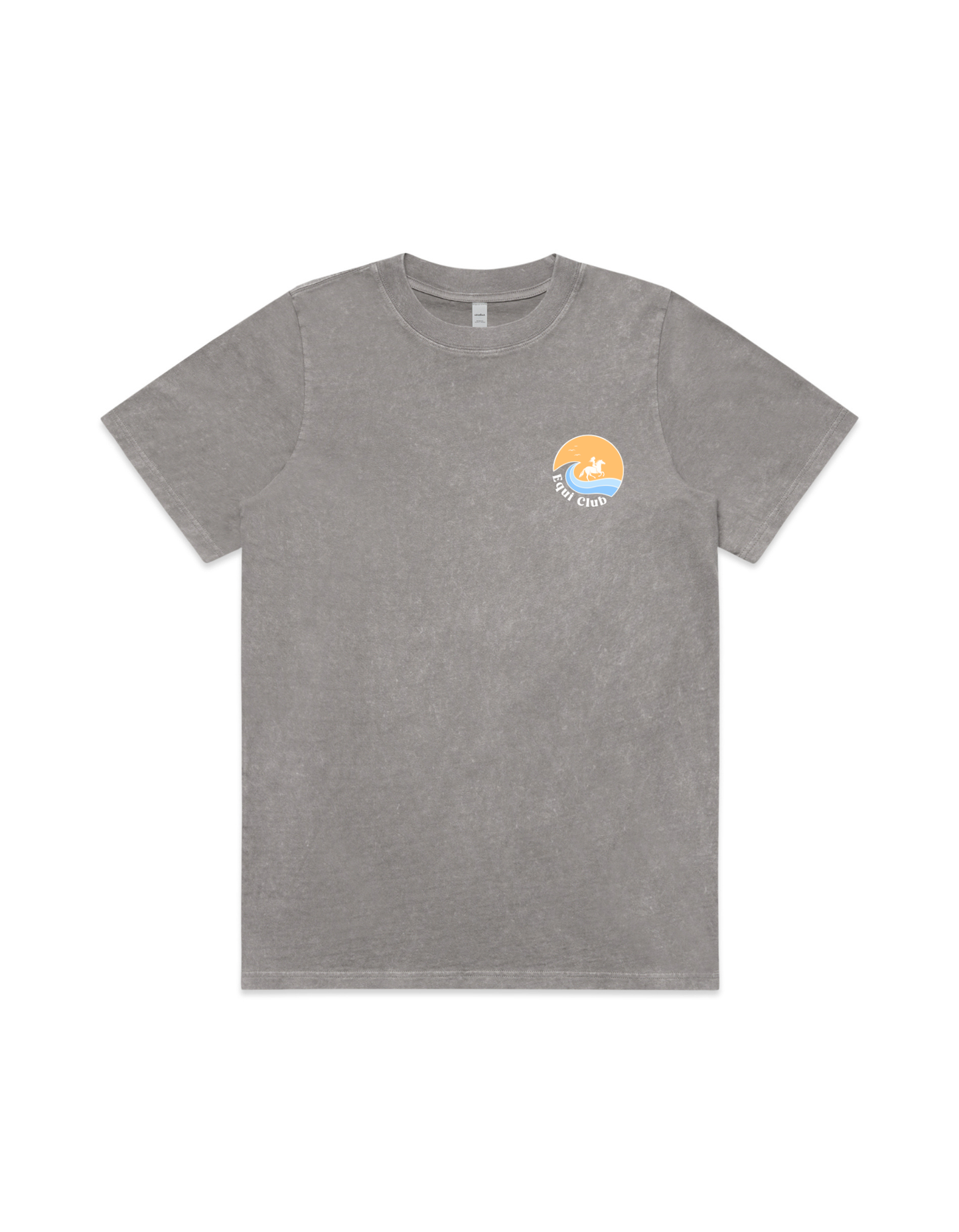 Equi Club "Light Rider" Heavy Stone Washed tee Au