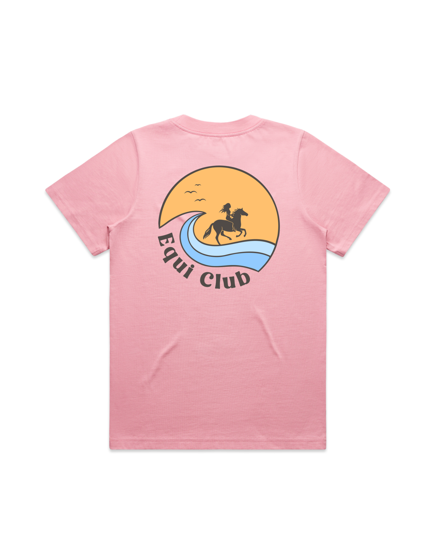 Equi Club "Golden hour" Heavy tee AU