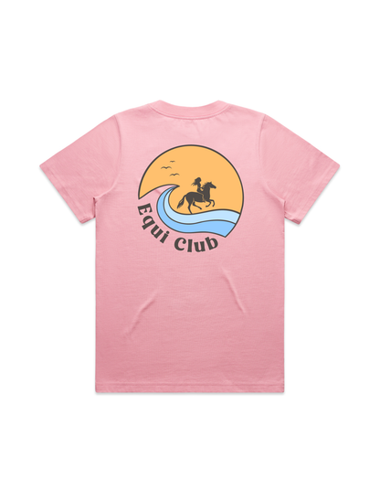 Equi Club "Golden hour" Heavy tee AU