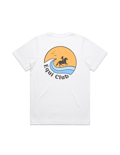 Equi Club "Golden hour" Heavy tee AU