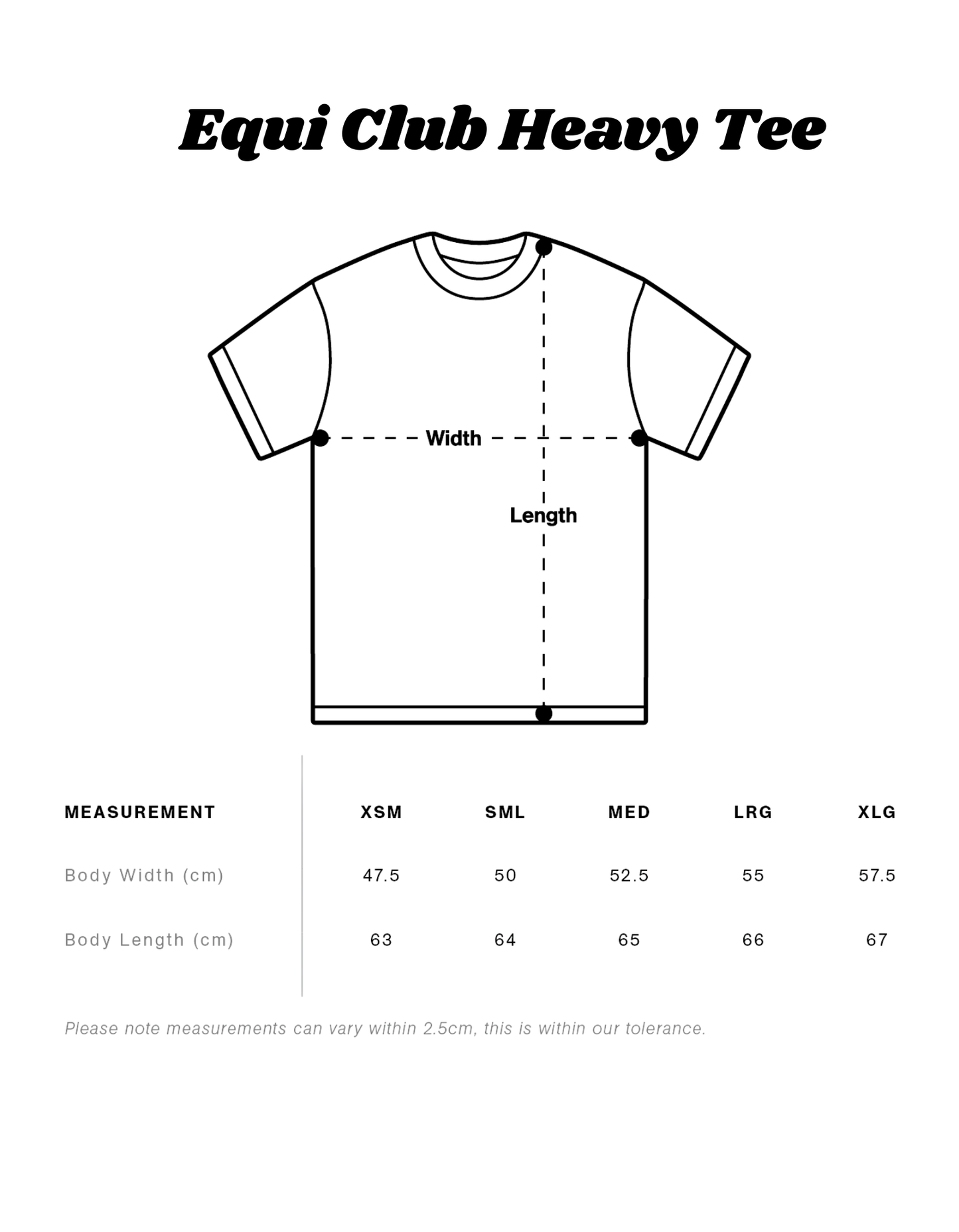 Equi Club "Horse girl summer" Heavy tee (back print) AU