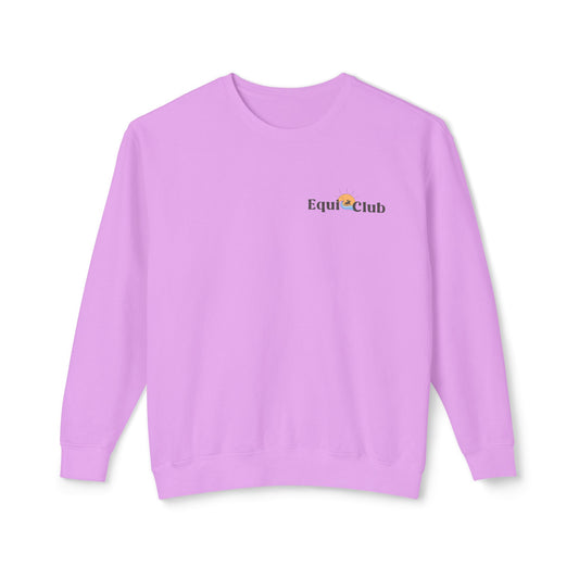 Equi Club "Horse Girl Summer" Light Weight Crew - au