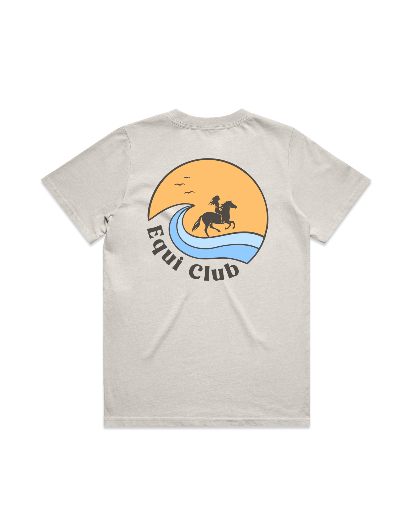 Equi Club "Golden hour" Heavy tee AU