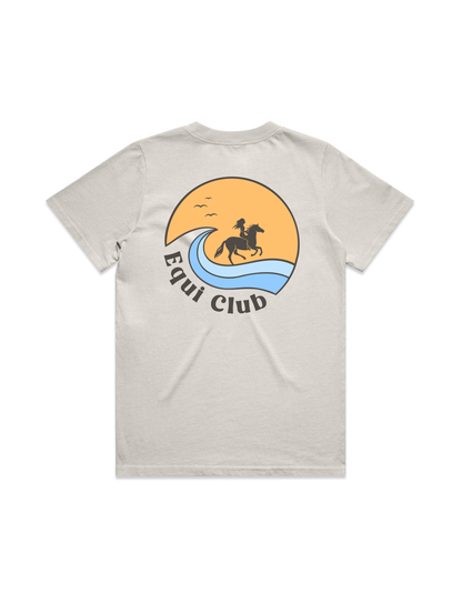 Equi Club "Golden hour" Heavy tee AU