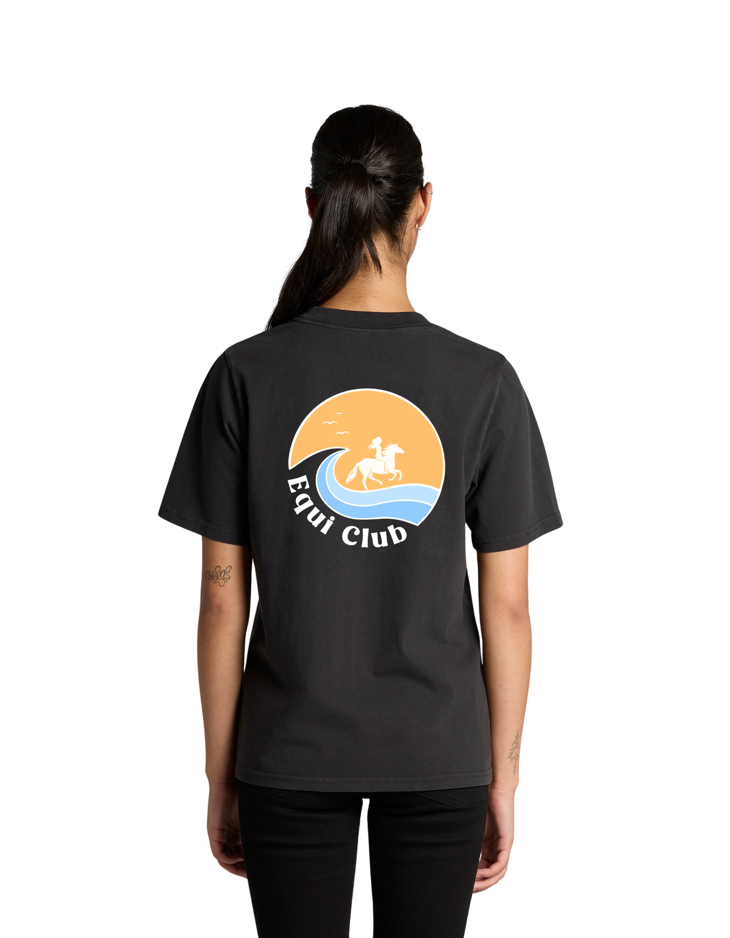 Equi Club "Light Rider" Heavy tee AU