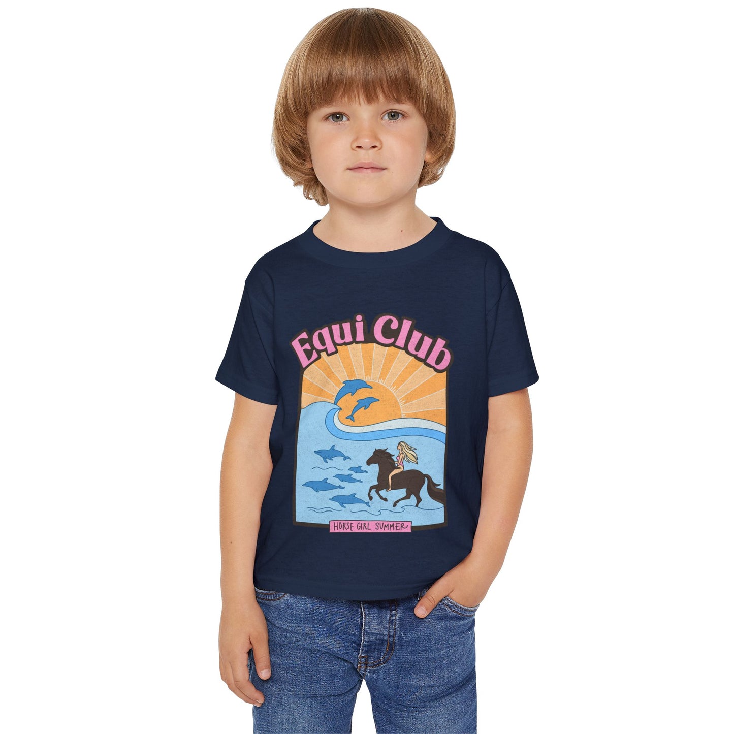 Equi Club "Horse girl summer" Toddler Tee