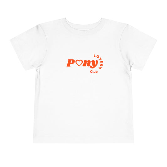 Equi Club "Pony Lover's" Toddler Tee