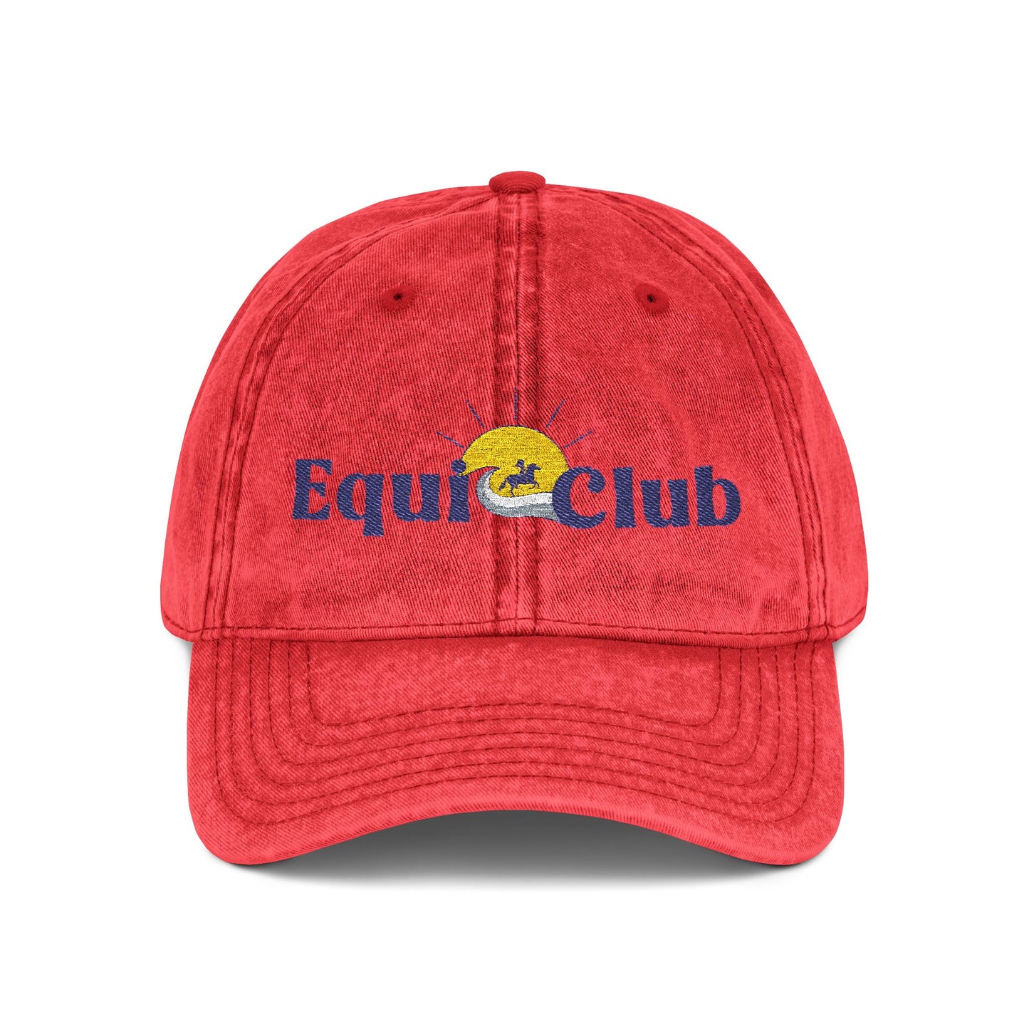 Equi Club Vintage Style Embroidered Cap