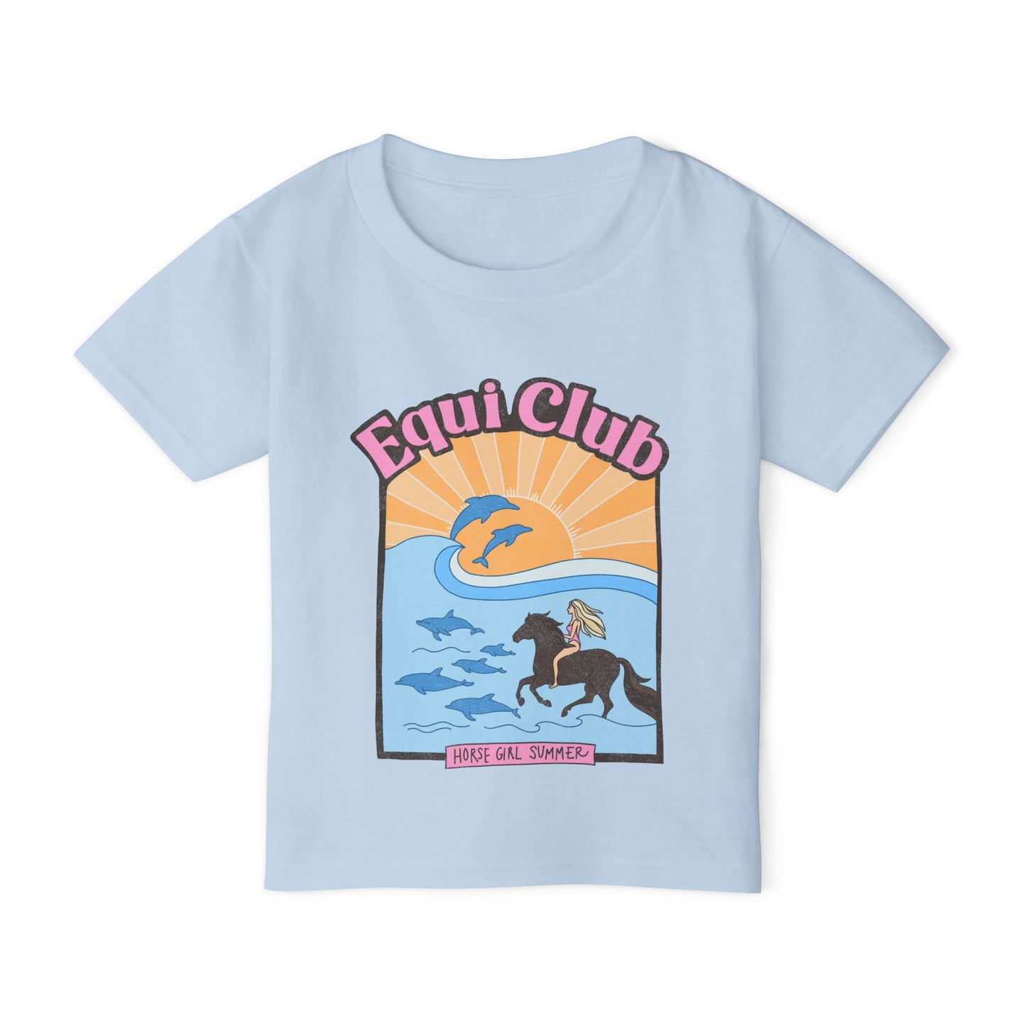Equi Club "Horse girl summer" Toddler Tee