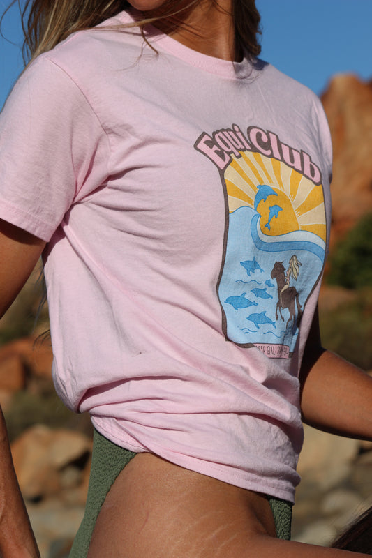 Equi Club "Horse Girl Summer" Staple tee (front print) - au