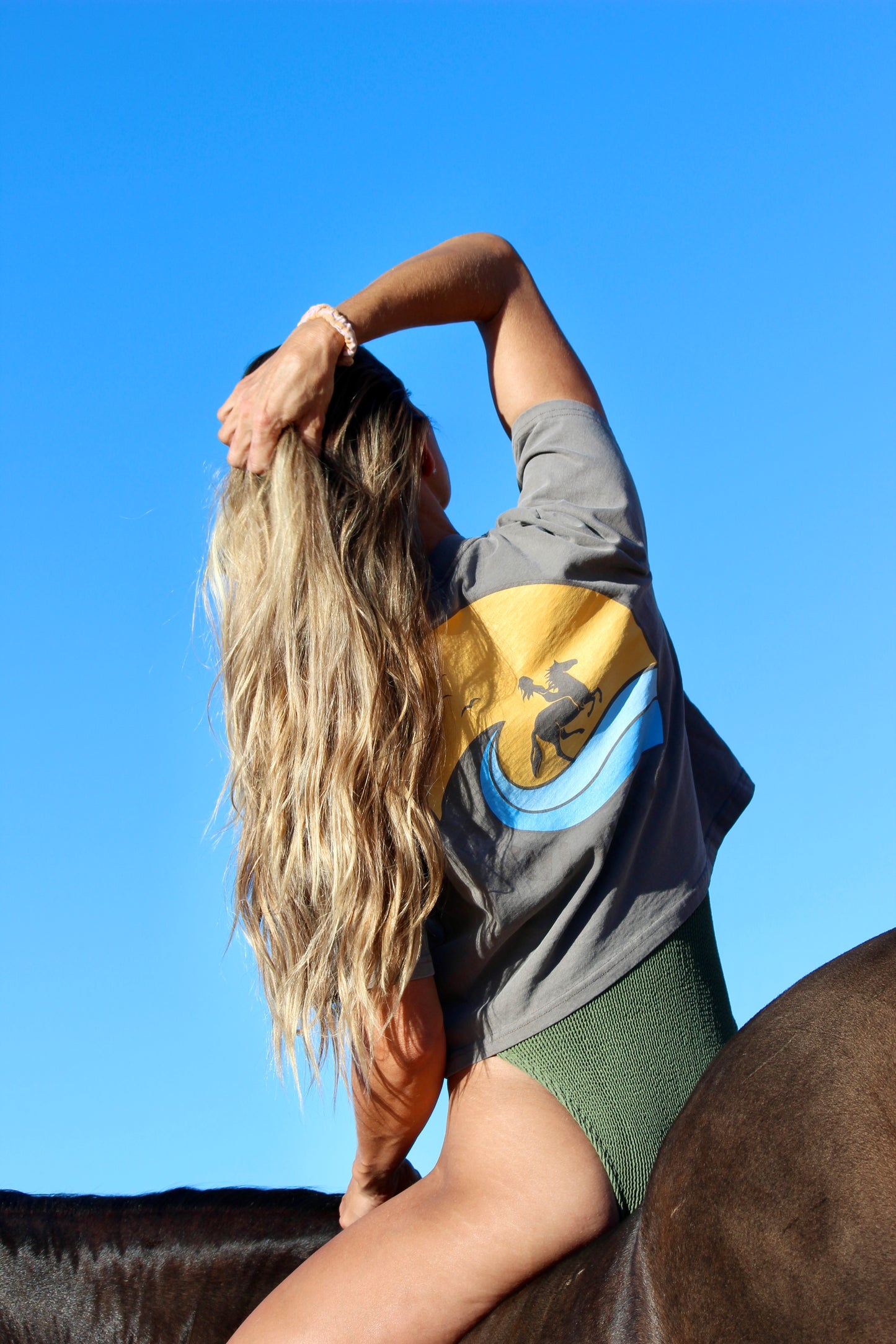 Equi Club "Golden Hour" Faded Crop - au
