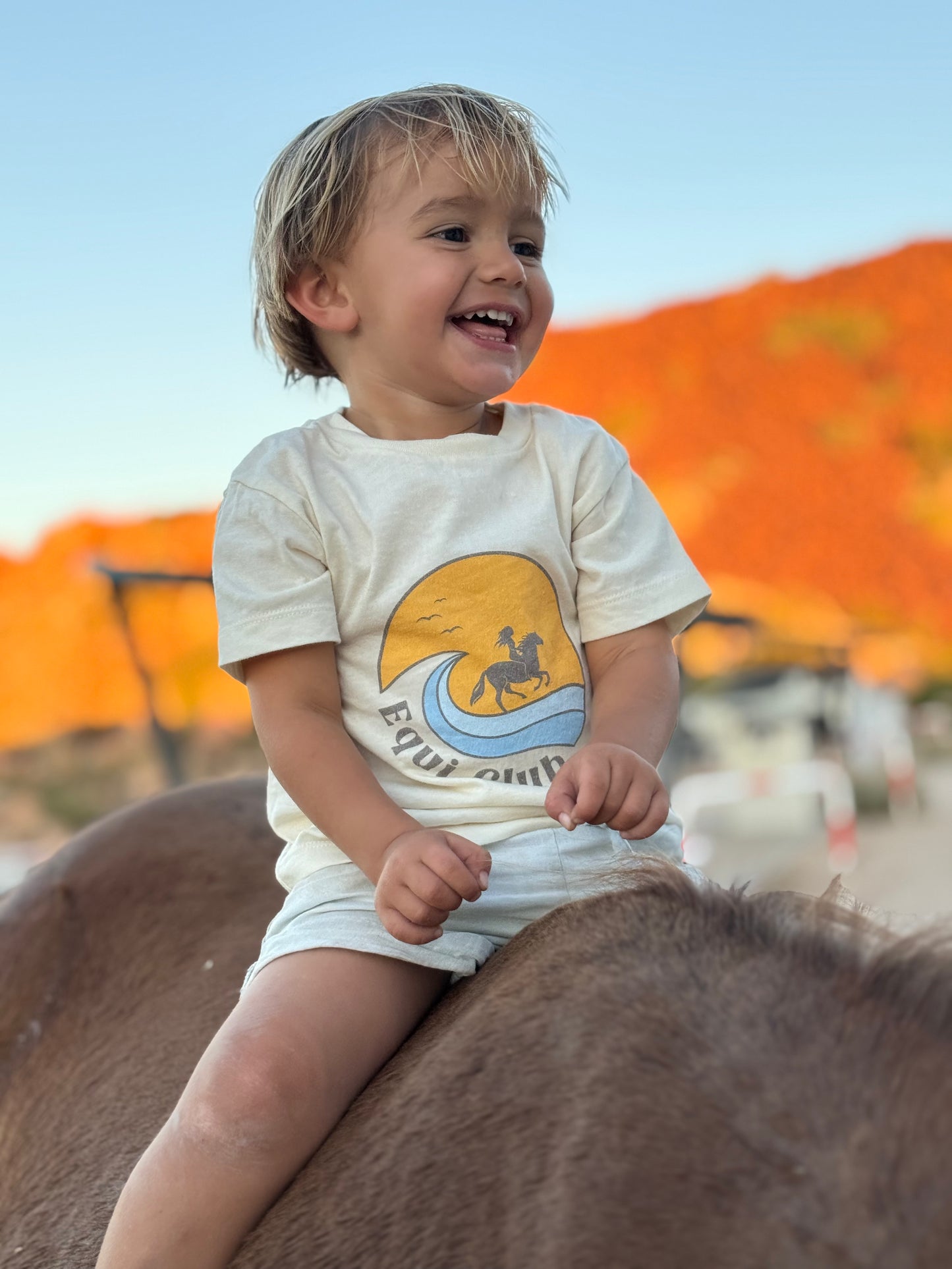 Equi Club "Golden Hour" Toddler Tee
