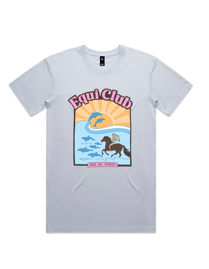 Equi Club "Horse Girl Summer" Staple tee (front print) - au