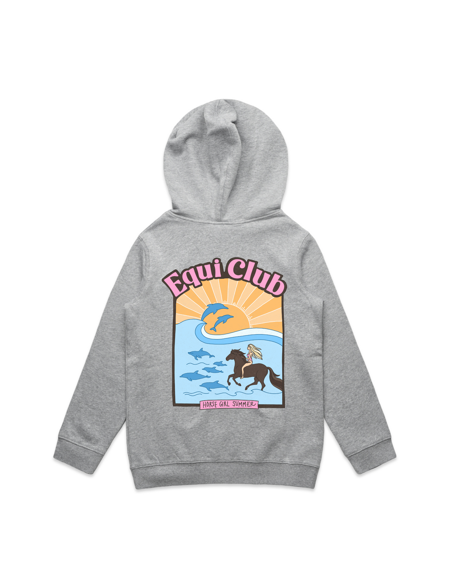 Youth "Horse Girl Summer" Hoodie - AU