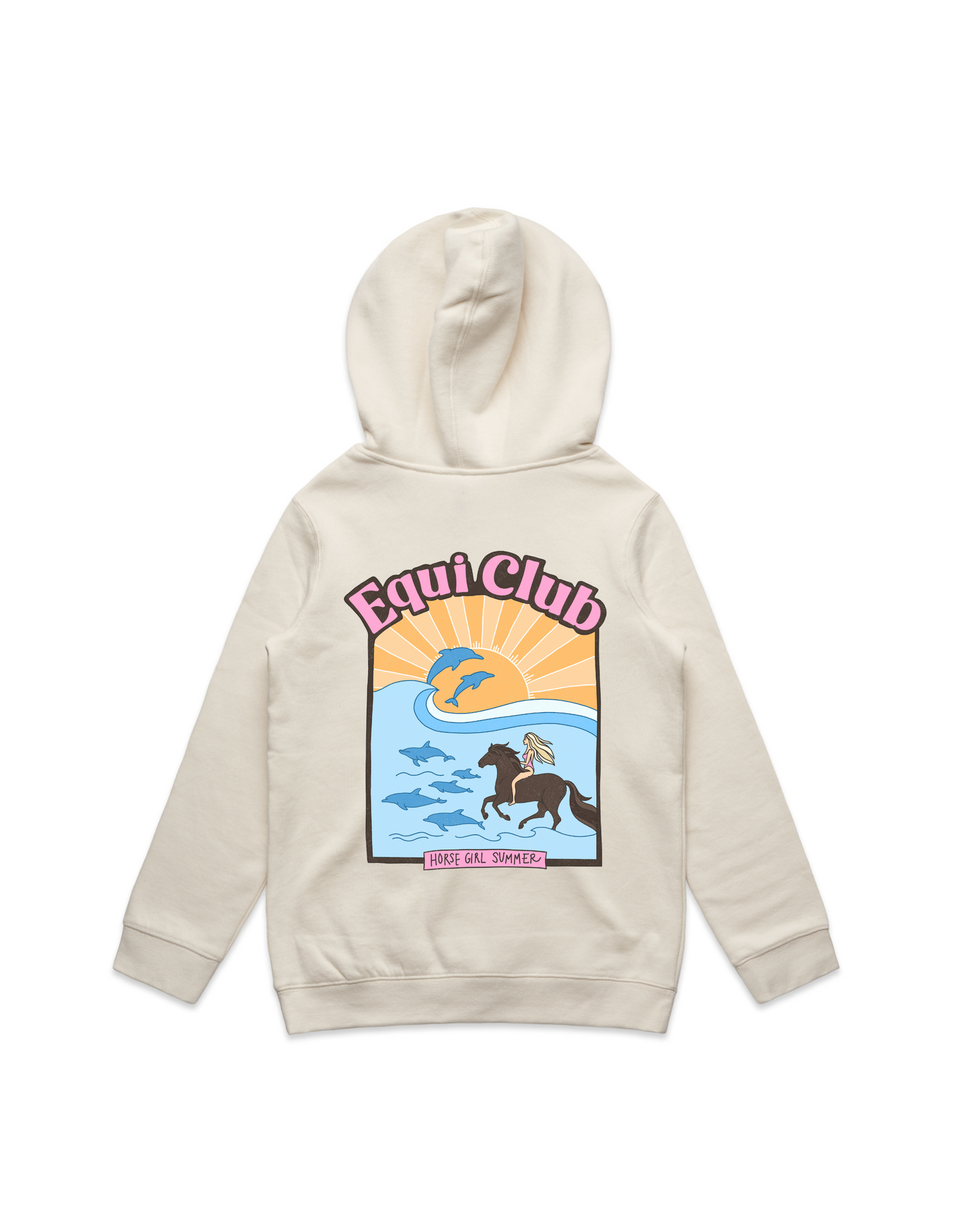 Youth "Horse Girl Summer" Hoodie - AU