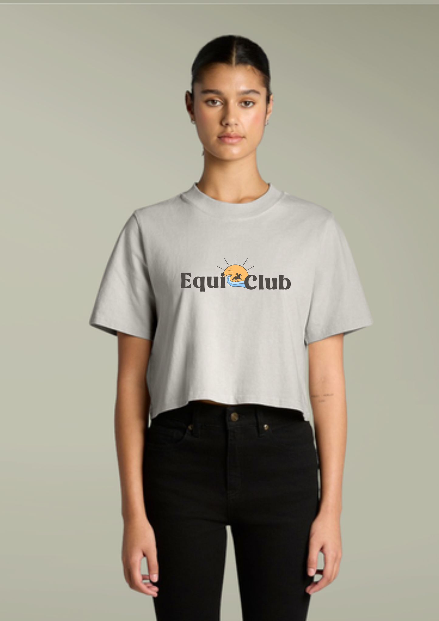 Equi Club  "Horizons" Faded Crop - au