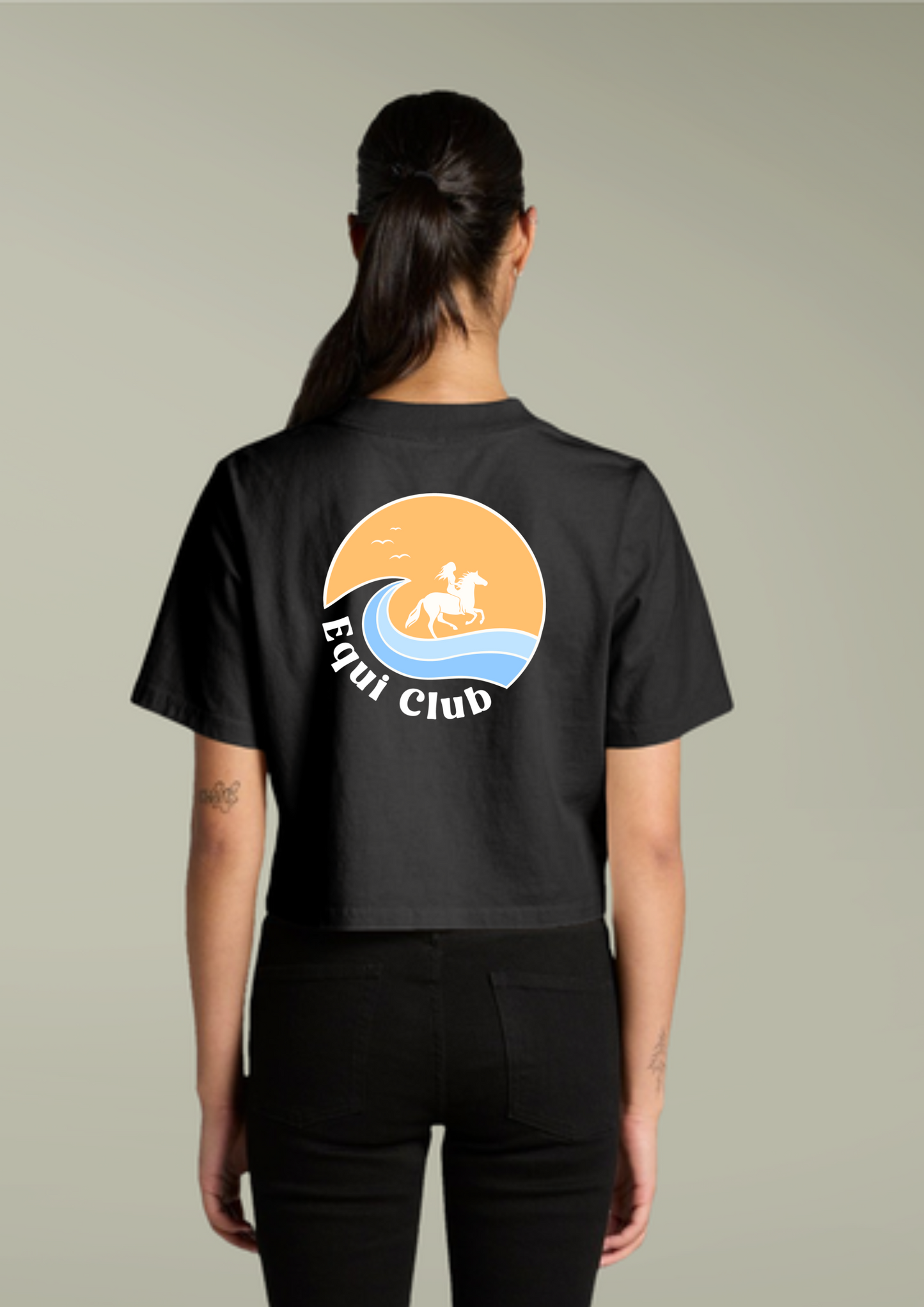 Equi Club  "Light Rider"  Faded Crop - au