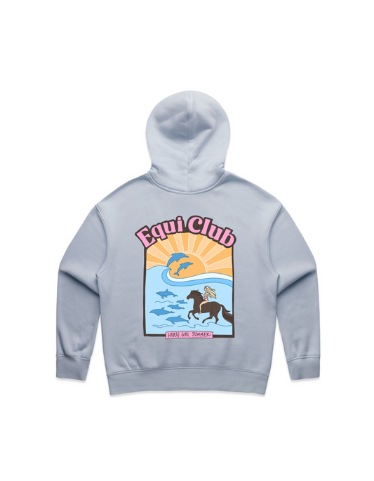 Adults Horse Girl Summer Hoodie - AU